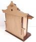 Preview: Tanno Design® edler japanischer Schrein, Tempel, Eingangstor,  24 cm x 28 cm birnbaum/nussbraun