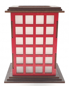 Tanno Design® Japan Kerzenhalter Aneko mit Teelichtfunktion rot