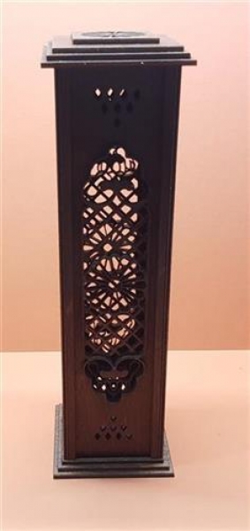 Tanno Design® Japan Räucherturm Räucherstäbchenhalter Amida nussbraun
