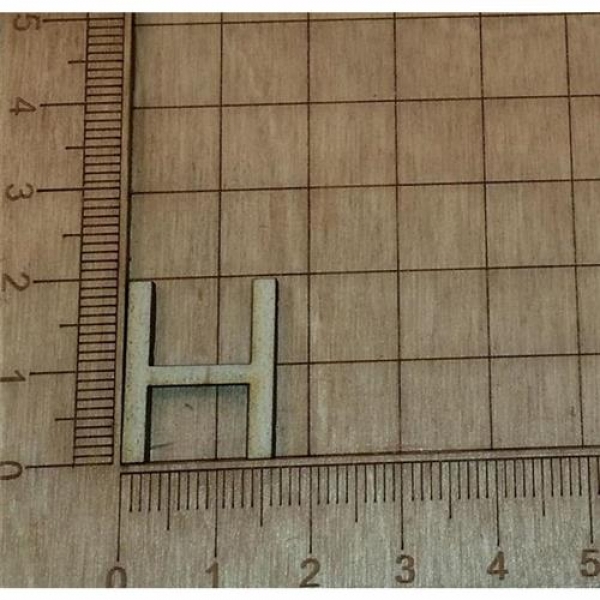 Holzbuchstabe-H-20mm-Blockschrift