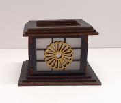 Tanno Design® Japan Kerzenhalter Nozume no kibo mit Teelichtfunktion schwarz/gold