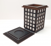 Tanno Design® Japan Kerzenhalter Aneko mit Teelichtfunktion schwarz