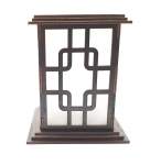 Tanno Design® Japan Kerzenhalter Emi mit Teelichtfunktion schwarz